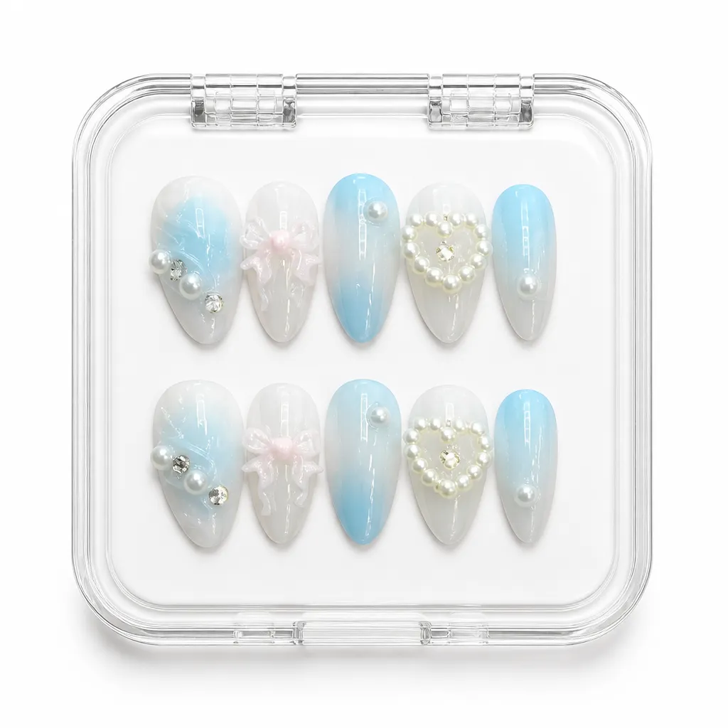 Glacier Sparkle – Xưởng gia công Nailbox Sỉ thủ công