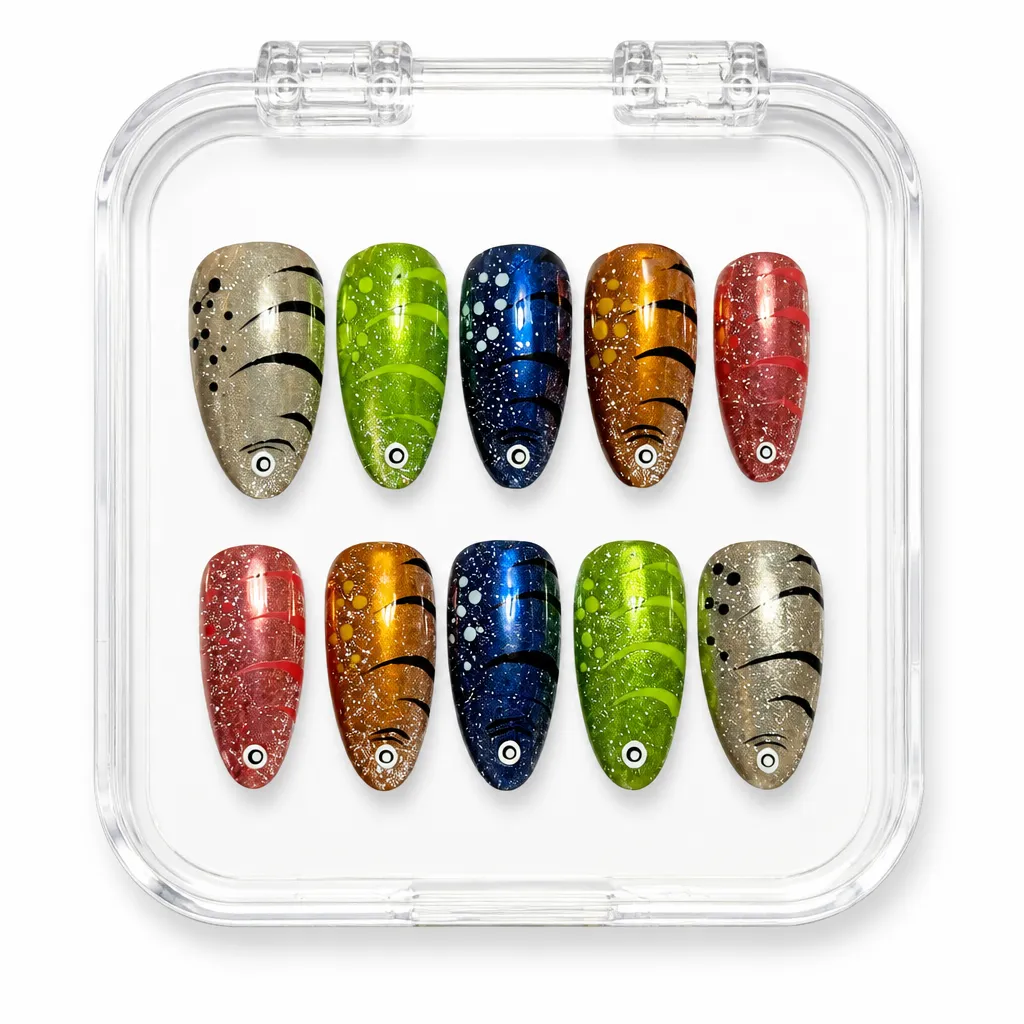 Glimmering Lure Allure – Xưởng gia công Nailbox Sỉ thủ công
