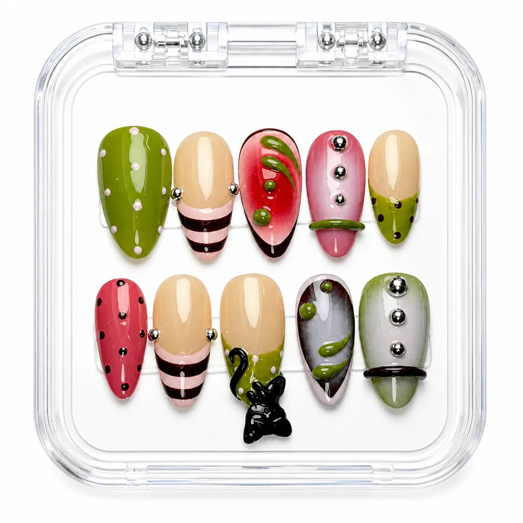 Glow Botanical Luxe – Xưởng gia công Nailbox Sỉ thủ công