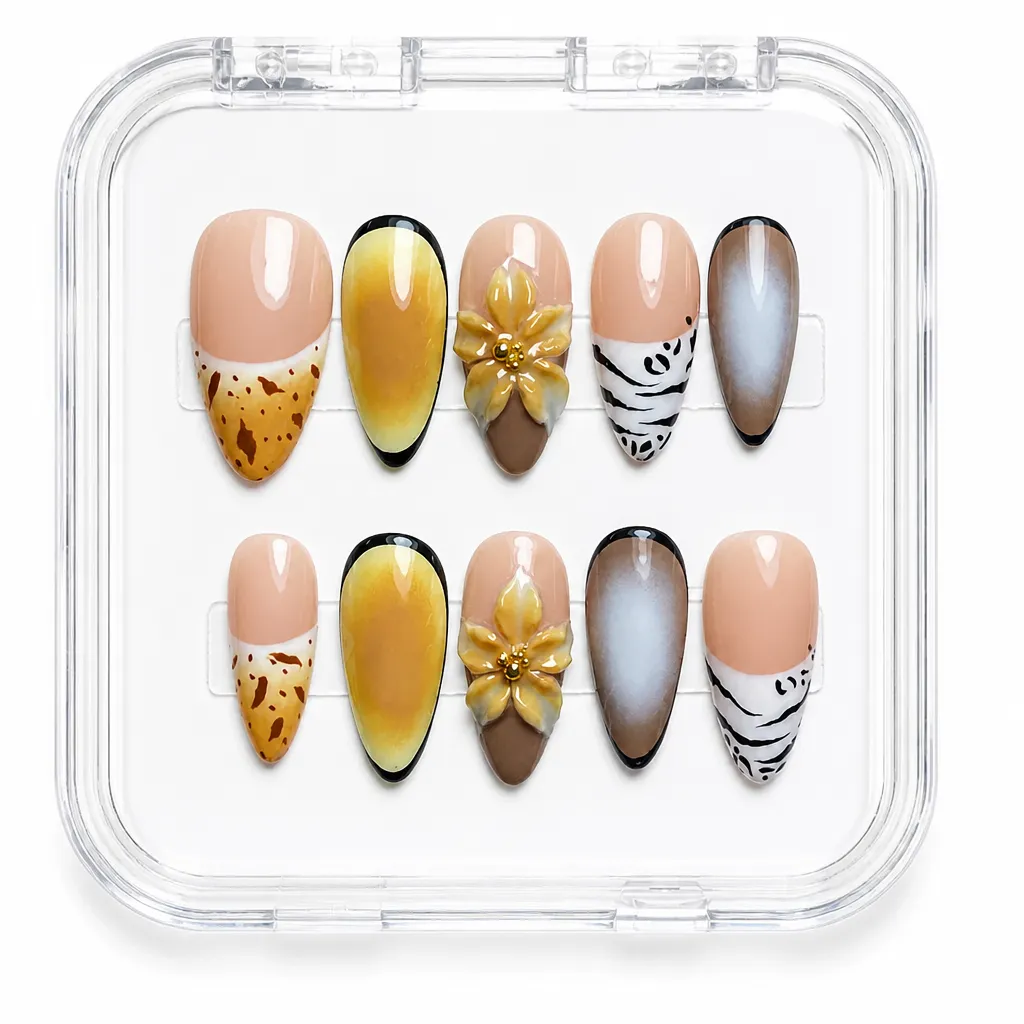 Golden Ethereal – Xưởng gia công Nailbox Sỉ thủ công