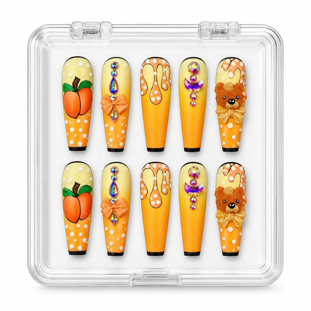 Golden Fruit Medley – Xưởng gia công Nailbox Sỉ thủ công