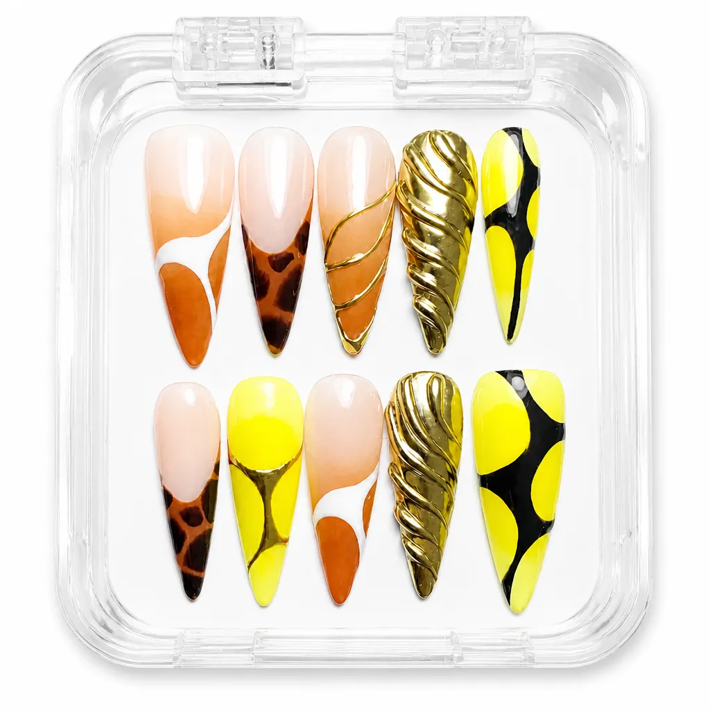 Golden Geometry – Xưởng gia công Nailbox Sỉ thủ công