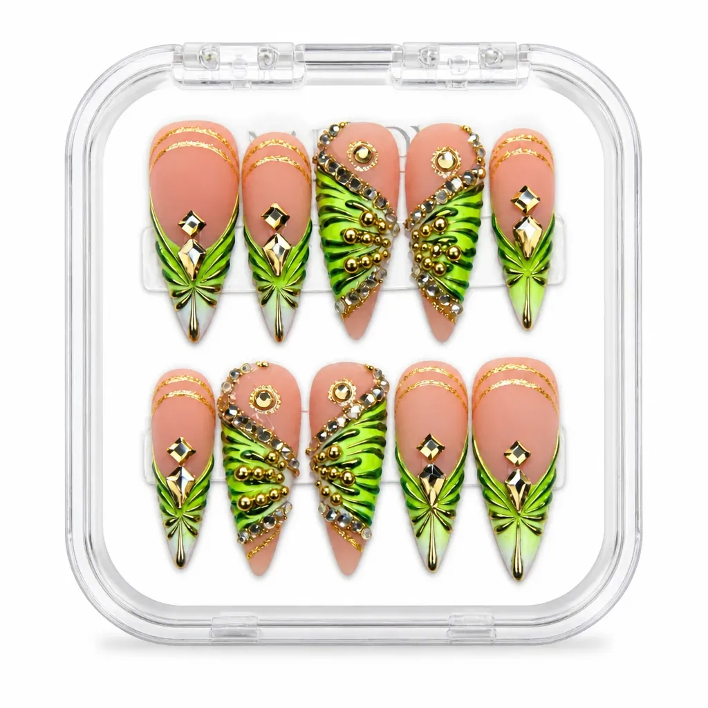 Golden Leaf Luxe – Xưởng gia công Nailbox Sỉ thủ công