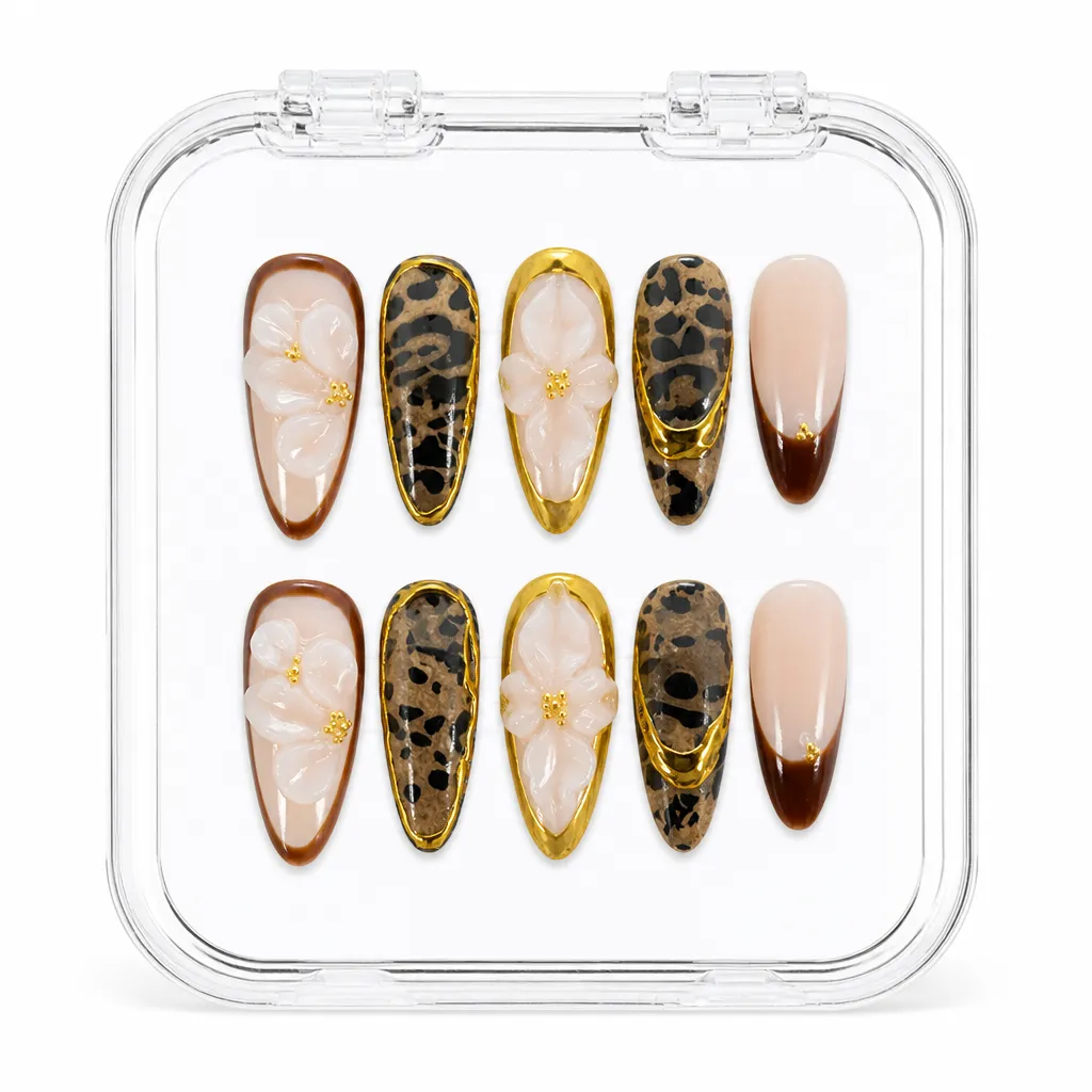 Golden Leopard Flora – Xưởng gia công Nailbox Sỉ thủ công