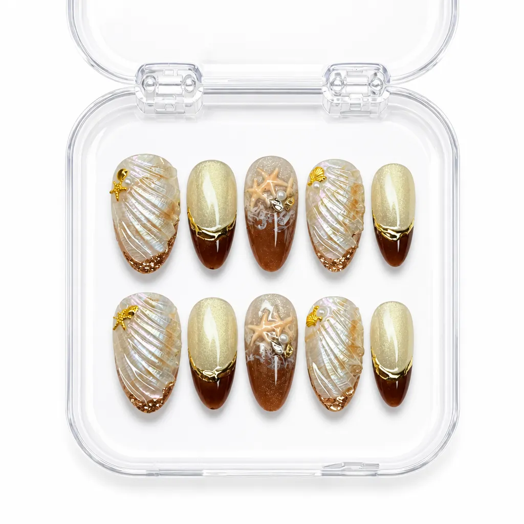 Golden Ocean Breeze – Xưởng gia công Nailbox Sỉ thủ công