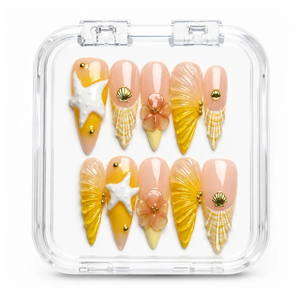 Golden Radiance – Xưởng gia công Nailbox Sỉ thủ công