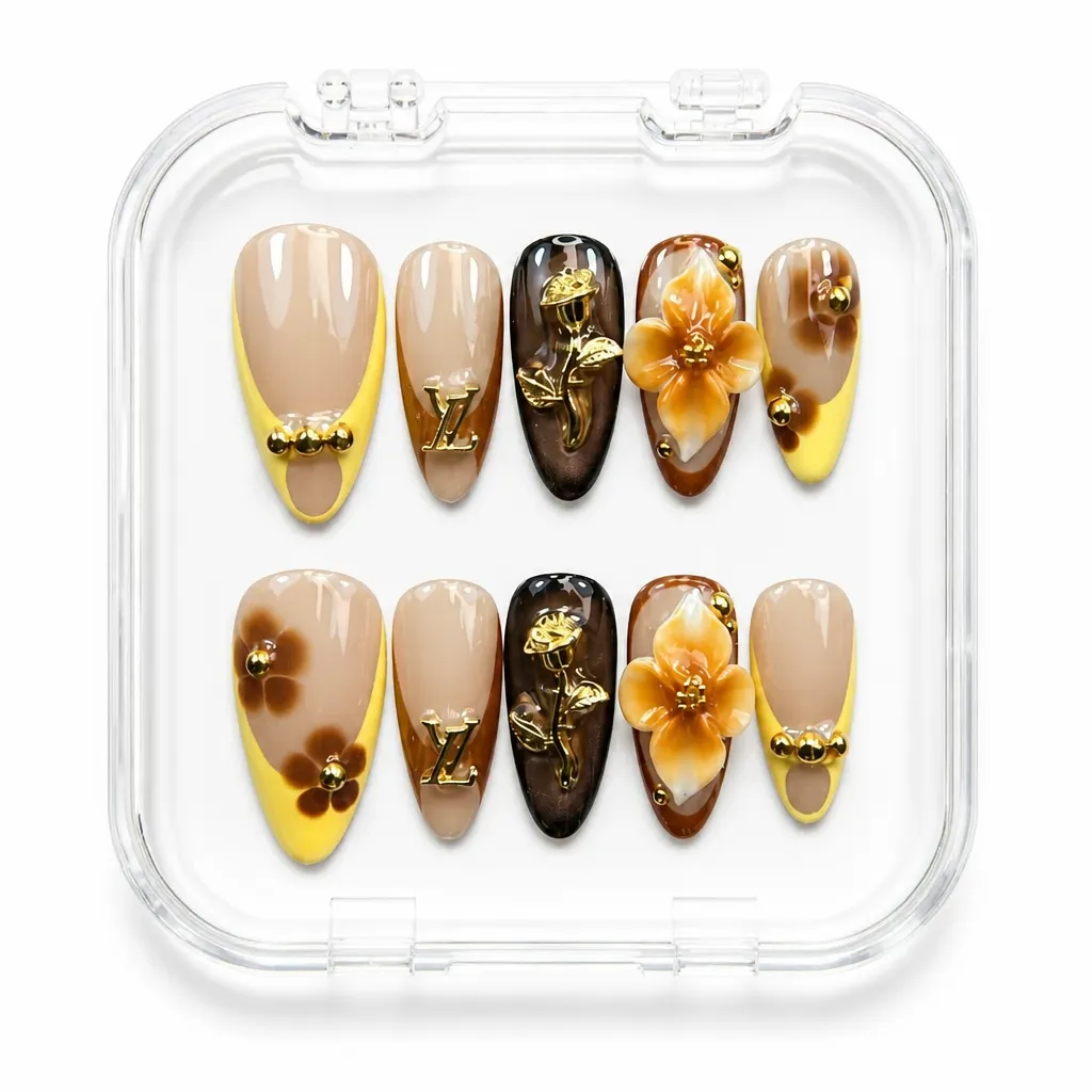 Golden Rose Allure – Xưởng gia công Nailbox Sỉ thủ công