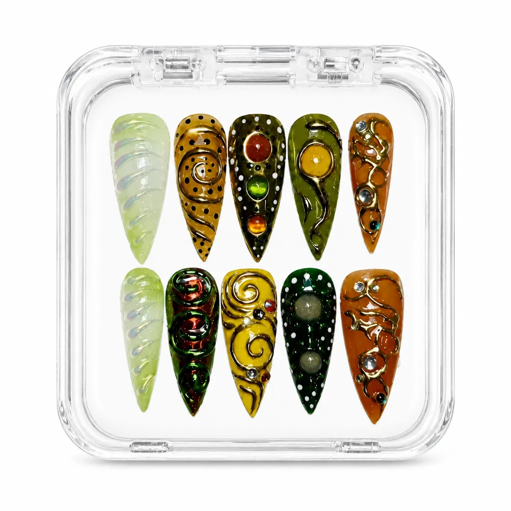 Golden Serpent – Xưởng gia công Nailbox Sỉ thủ công