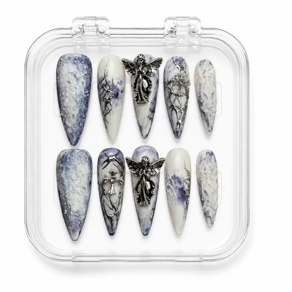 Gothic Angel Stone – Xưởng gia công Nailbox Sỉ thủ công