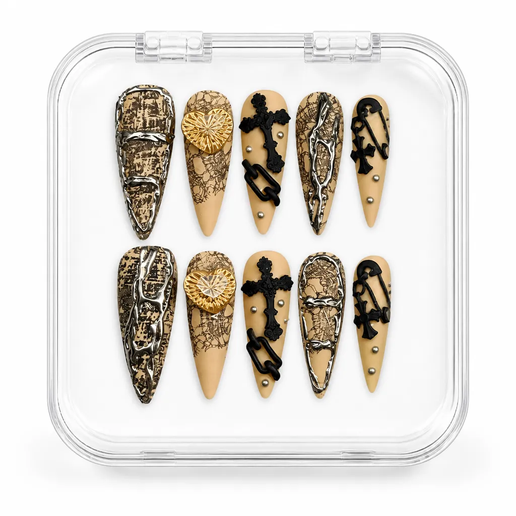 Gothic Punk Rebellion – Xưởng gia công Nailbox Sỉ thủ công