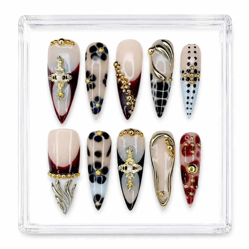 Gothic Romance – Xưởng gia công Nailbox Sỉ thủ công