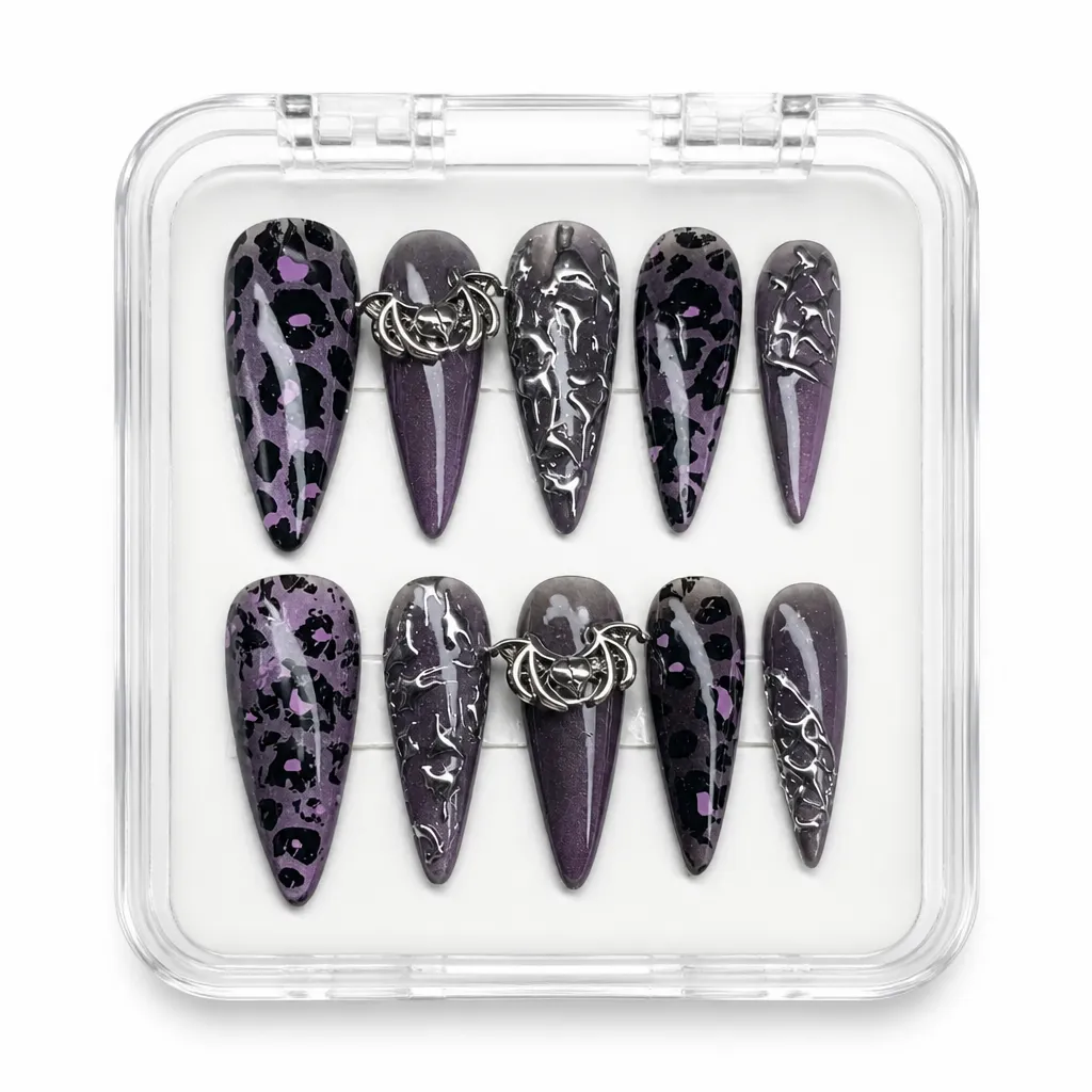Gothic Velvet Spider – Xưởng gia công Nailbox Sỉ thủ công