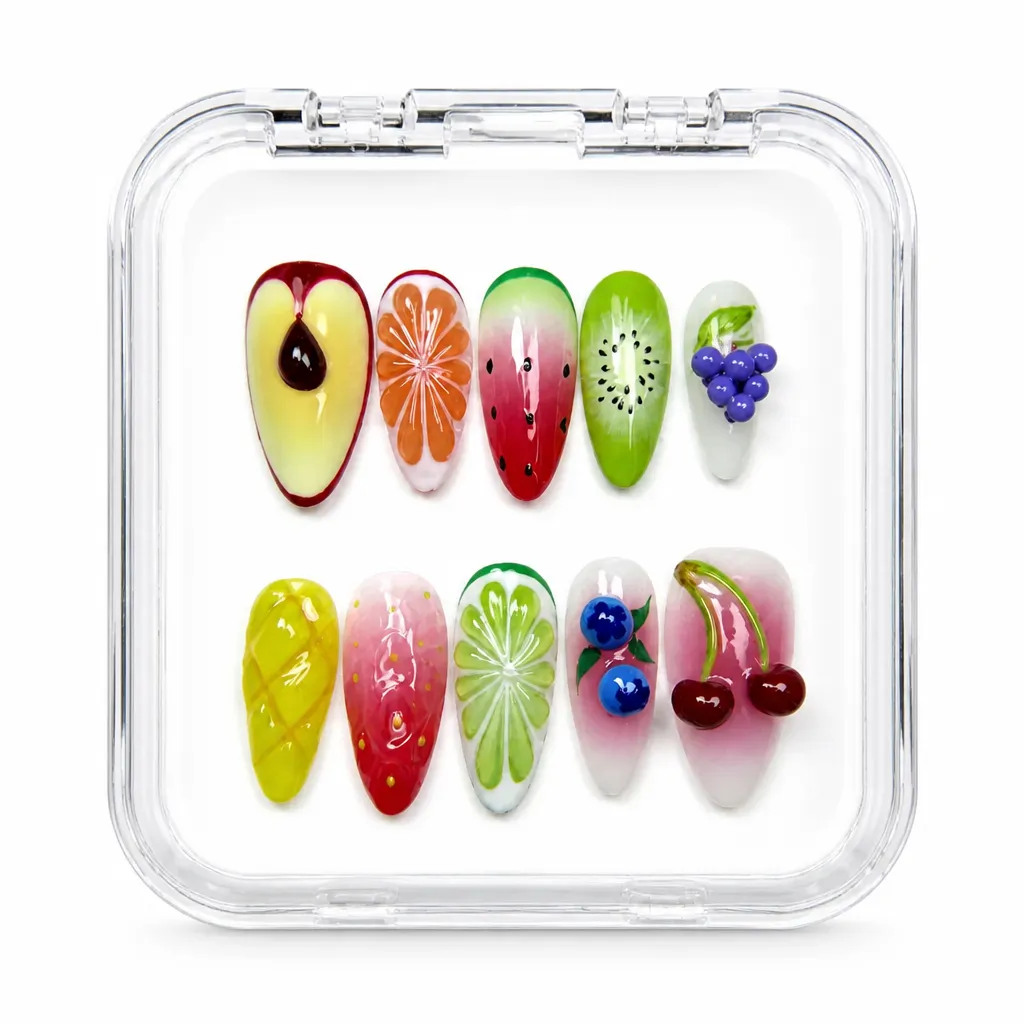 Green Fruit Fusion – Xưởng gia công Nailbox Sỉ thủ công