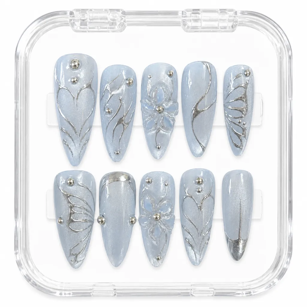 Ice Queen Butterfly – Xưởng gia công Nailbox Sỉ thủ công