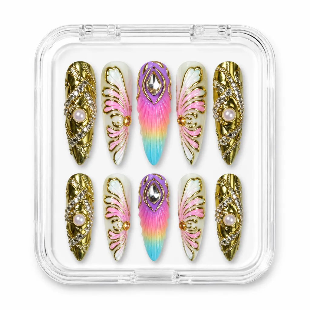 Imperial Phoenix Wings – Xưởng gia công Nailbox Sỉ thủ công