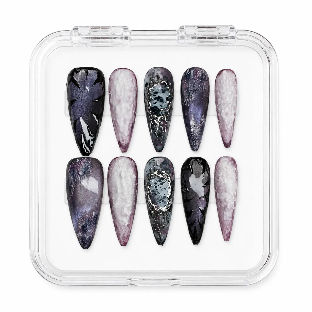 Imperial Purple Nebula – Xưởng gia công Nailbox Sỉ thủ công