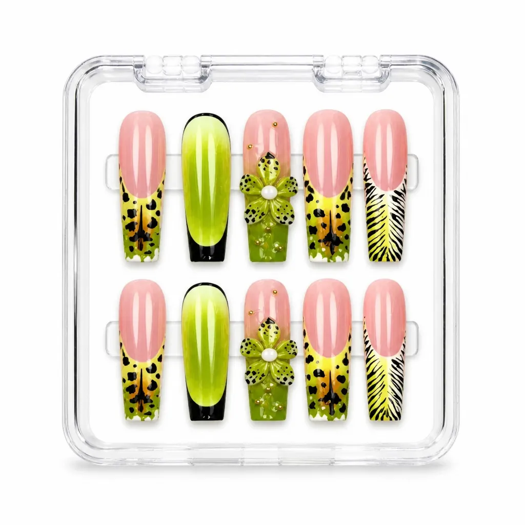 Jungle Bloom – Xưởng gia công Nailbox Sỉ thủ công