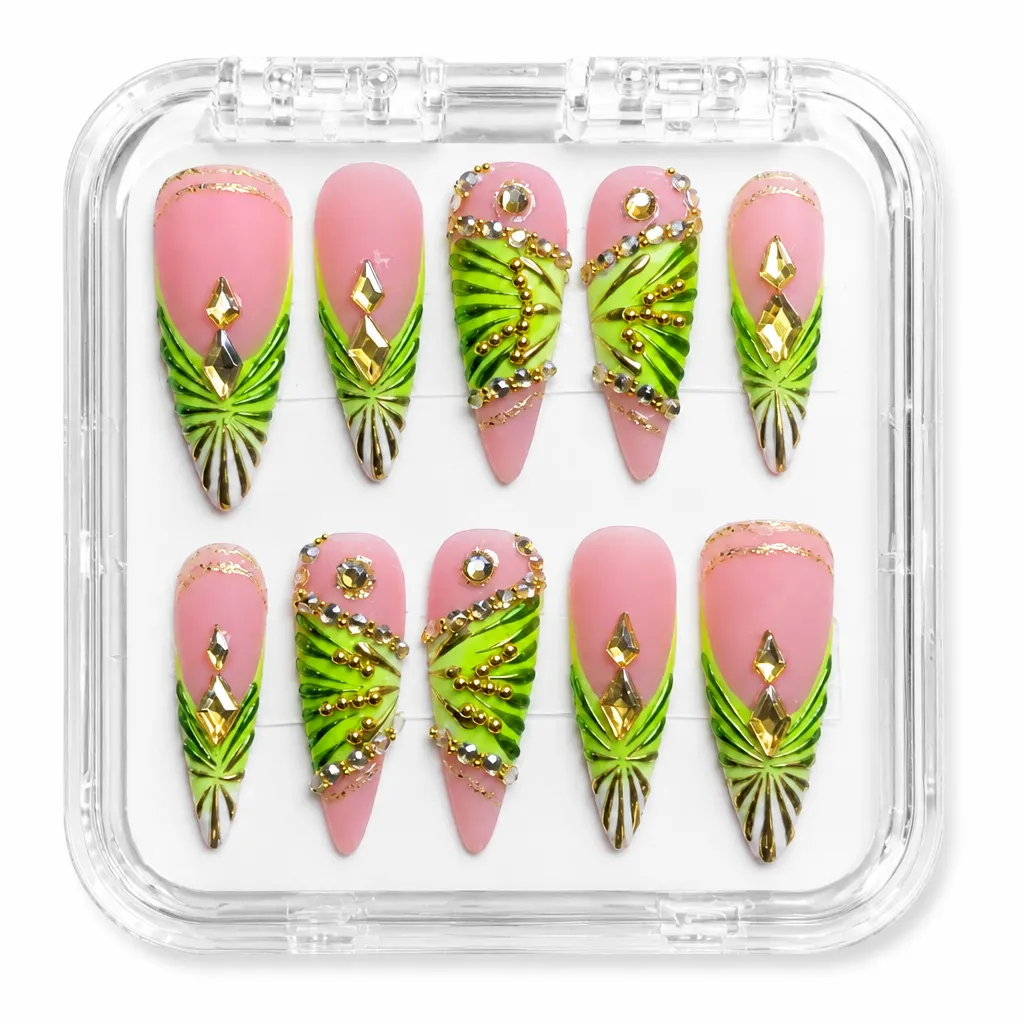 Jungle Luxe – Xưởng gia công Nailbox Sỉ thủ công