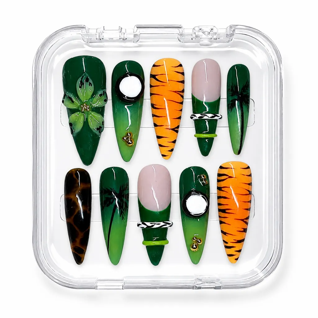 Jungle Safari – Xưởng gia công Nailbox Sỉ thủ công