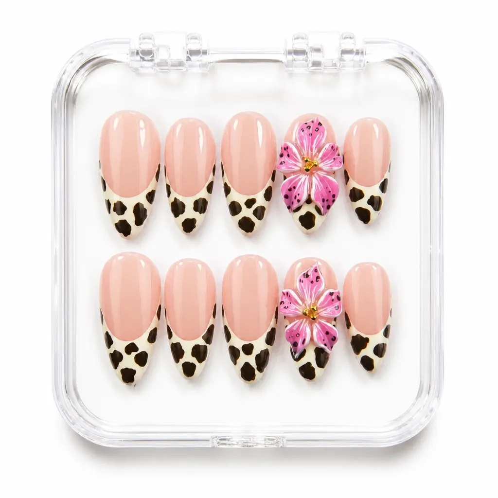 Leopard Bloom – Xưởng gia công Nailbox Sỉ thủ công