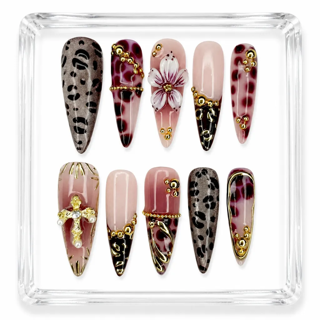 Leopard Cross – Xưởng gia công Nailbox Sỉ thủ công