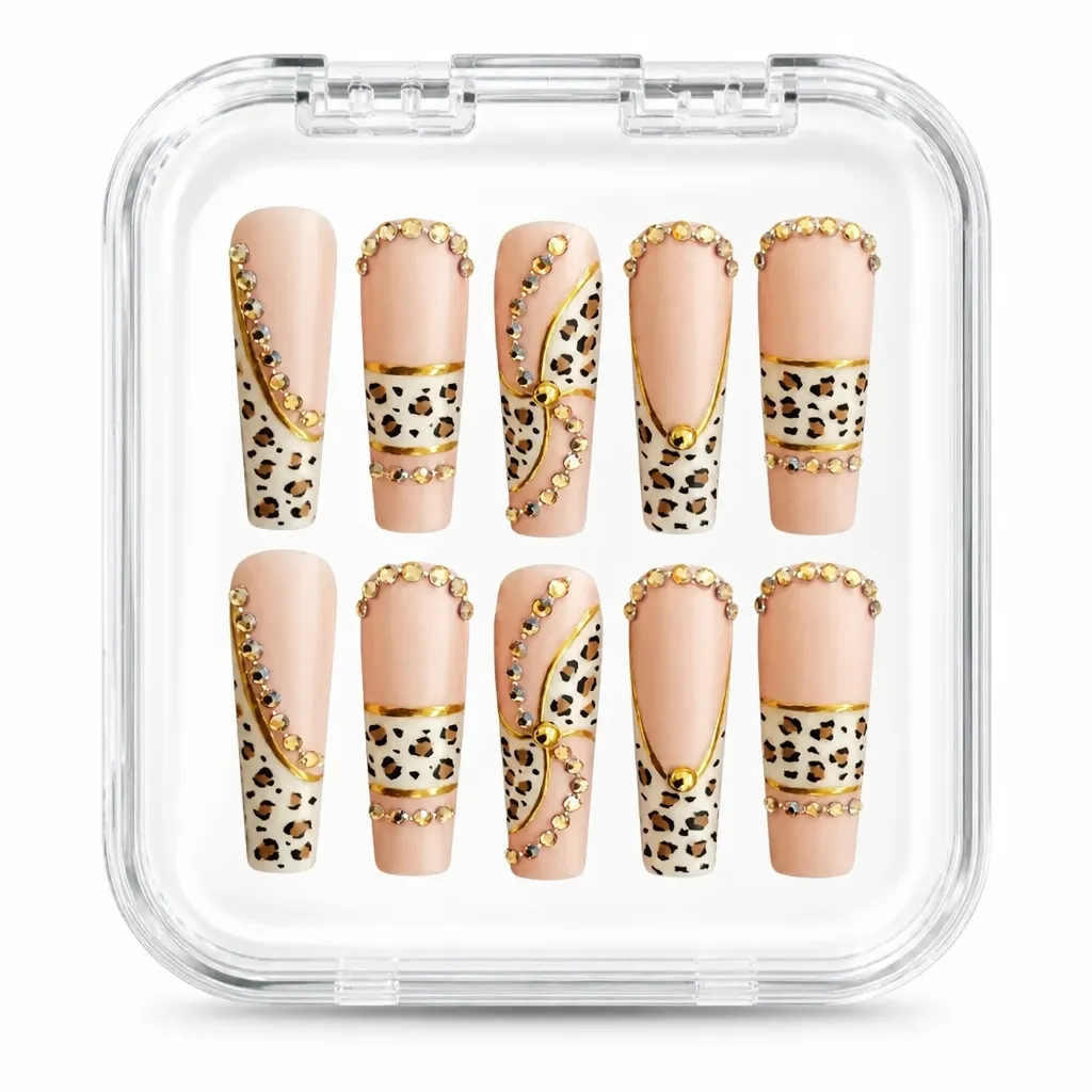 Leopard Luxe – Xưởng gia công Nailbox Sỉ thủ công