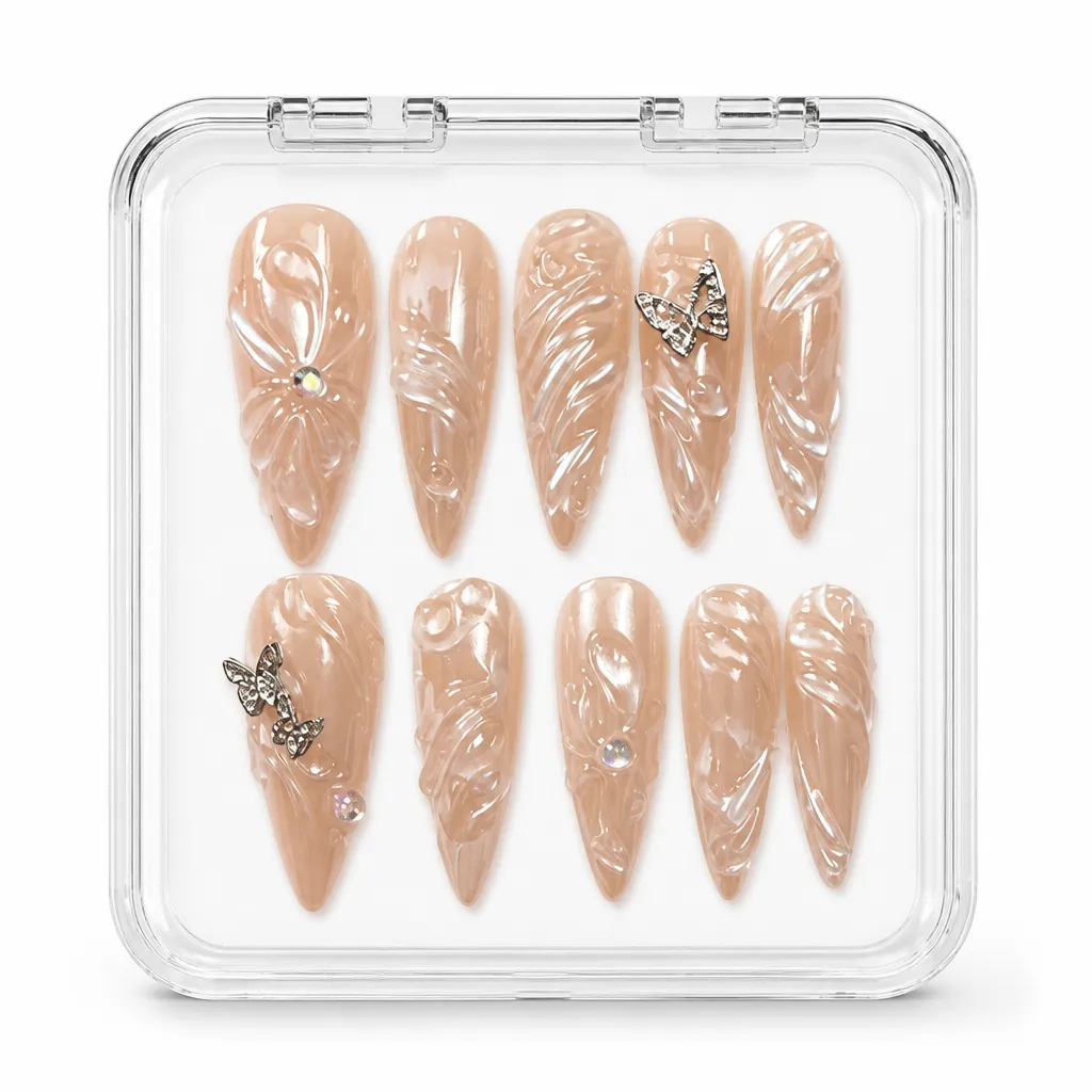 Liquid Amber Luxe – Xưởng gia công Nailbox Sỉ thủ công