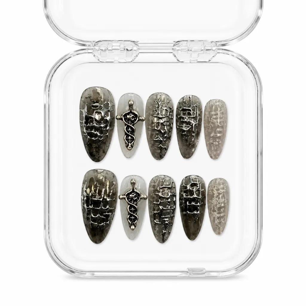 Liquid Iron Gothic – Xưởng gia công Nailbox Sỉ thủ công