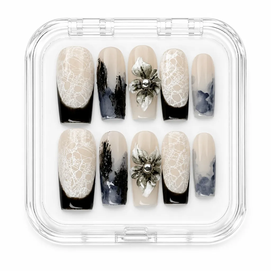 Liquid Silver Armor – Xưởng gia công Nailbox Sỉ thủ công