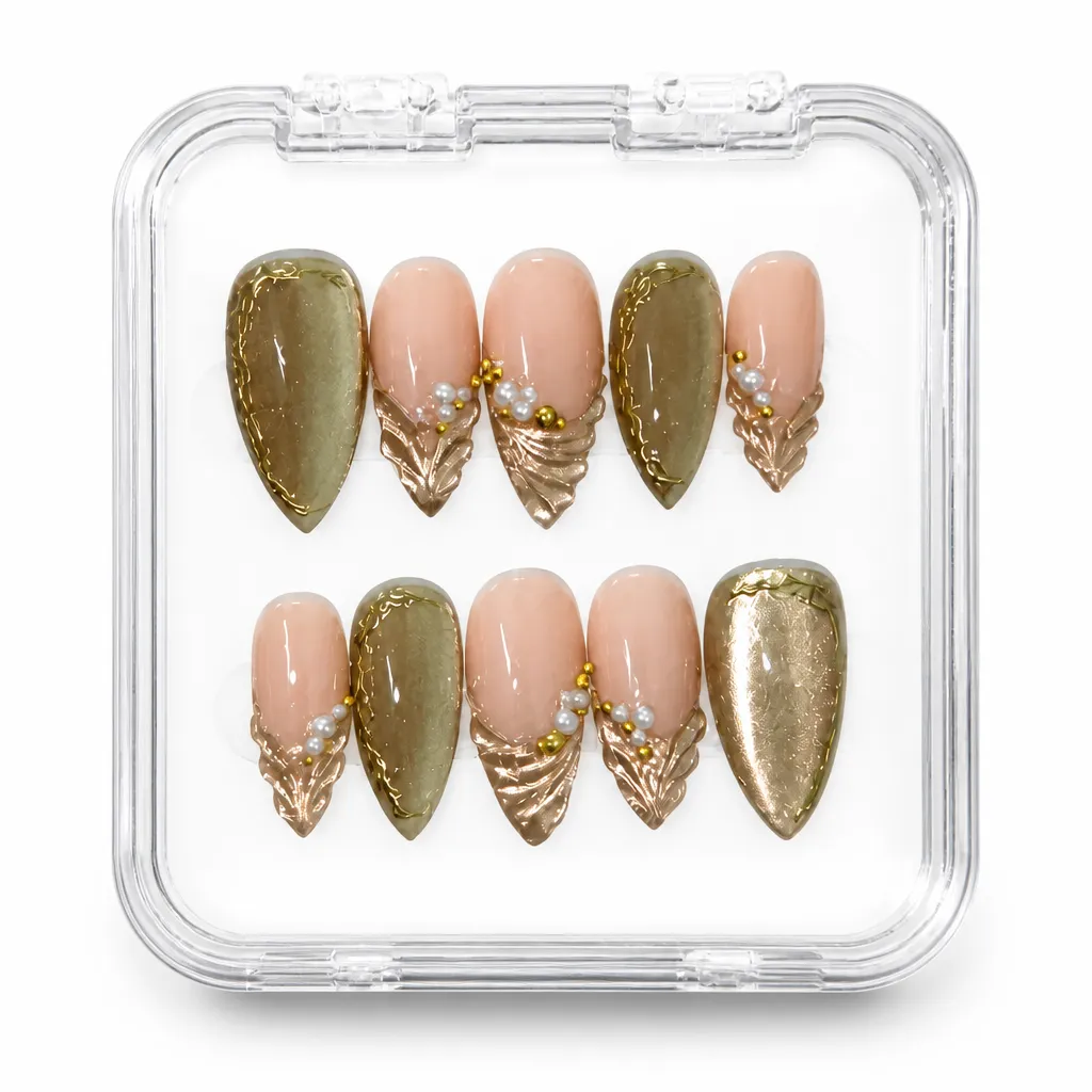 Luxe Allure Stiletto – Xưởng gia công Nailbox Sỉ thủ công