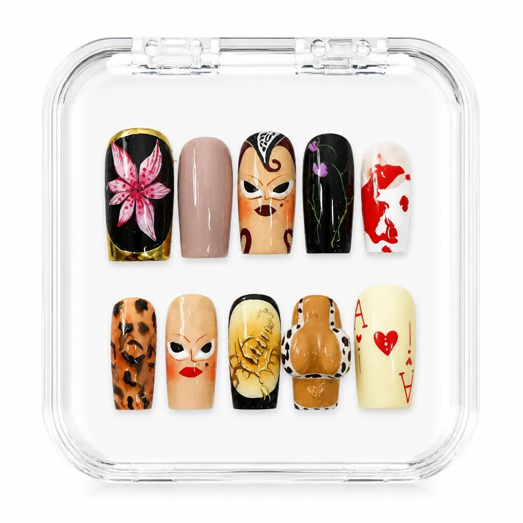 Luxe Animal Blend – Xưởng gia công Nailbox Sỉ thủ công