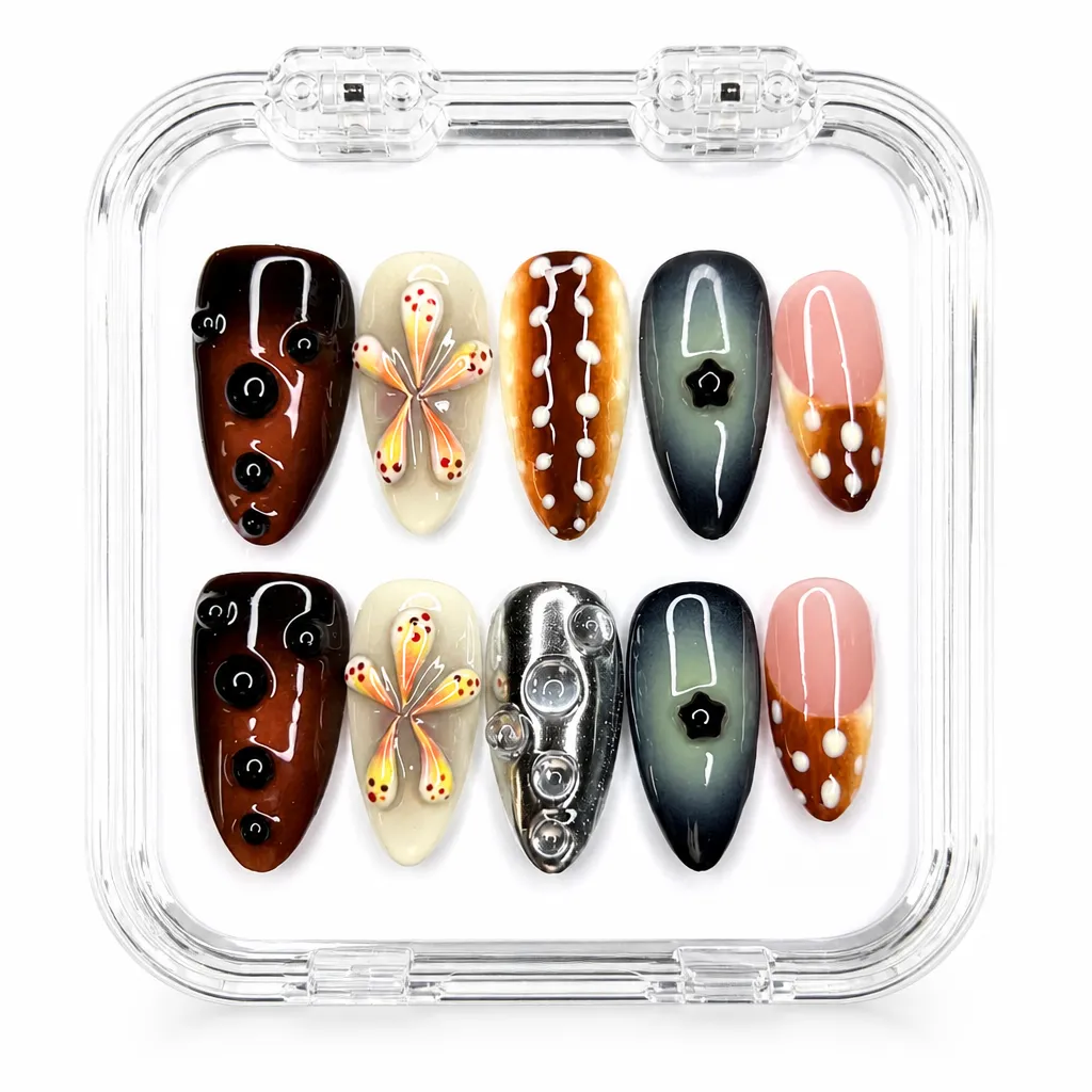 Luxe Mystique Collection – Xưởng gia công Nailbox Sỉ thủ công