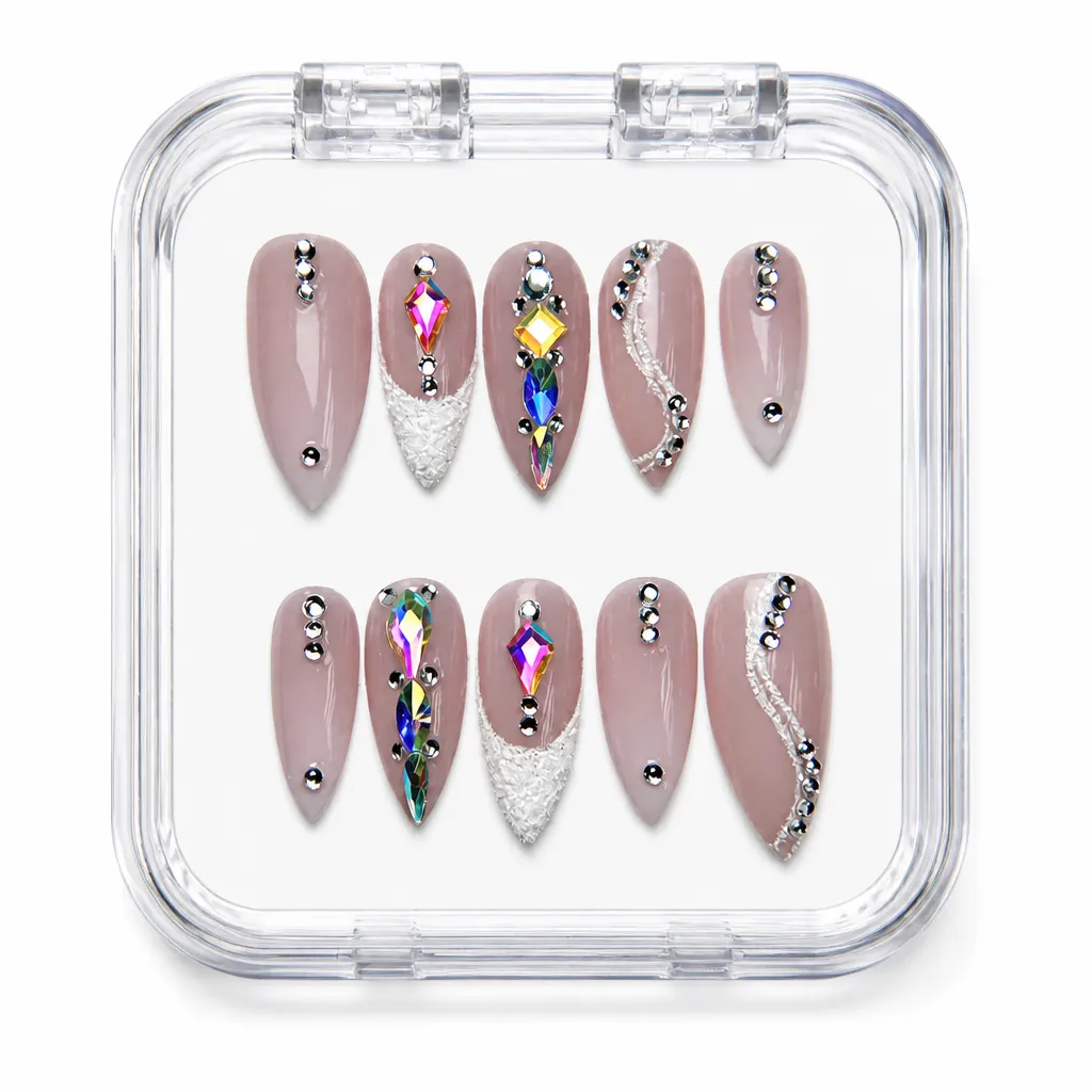 Luxe Prism Stiletto – Xưởng gia công Nailbox Sỉ thủ công