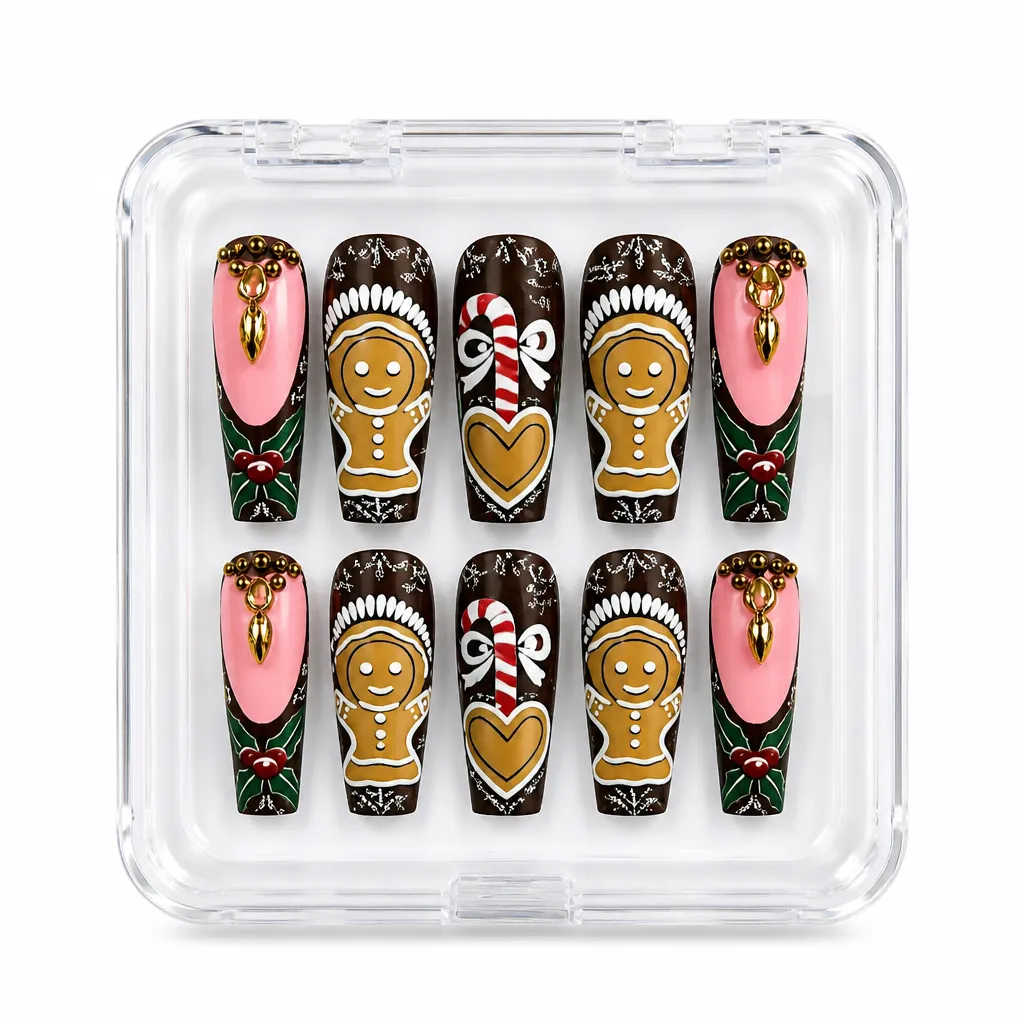 Luxe Shield Elegance – Xưởng gia công Nailbox Sỉ thủ công