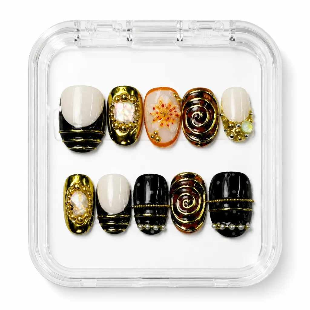 Luxe Spiral – Xưởng gia công Nailbox Sỉ thủ công