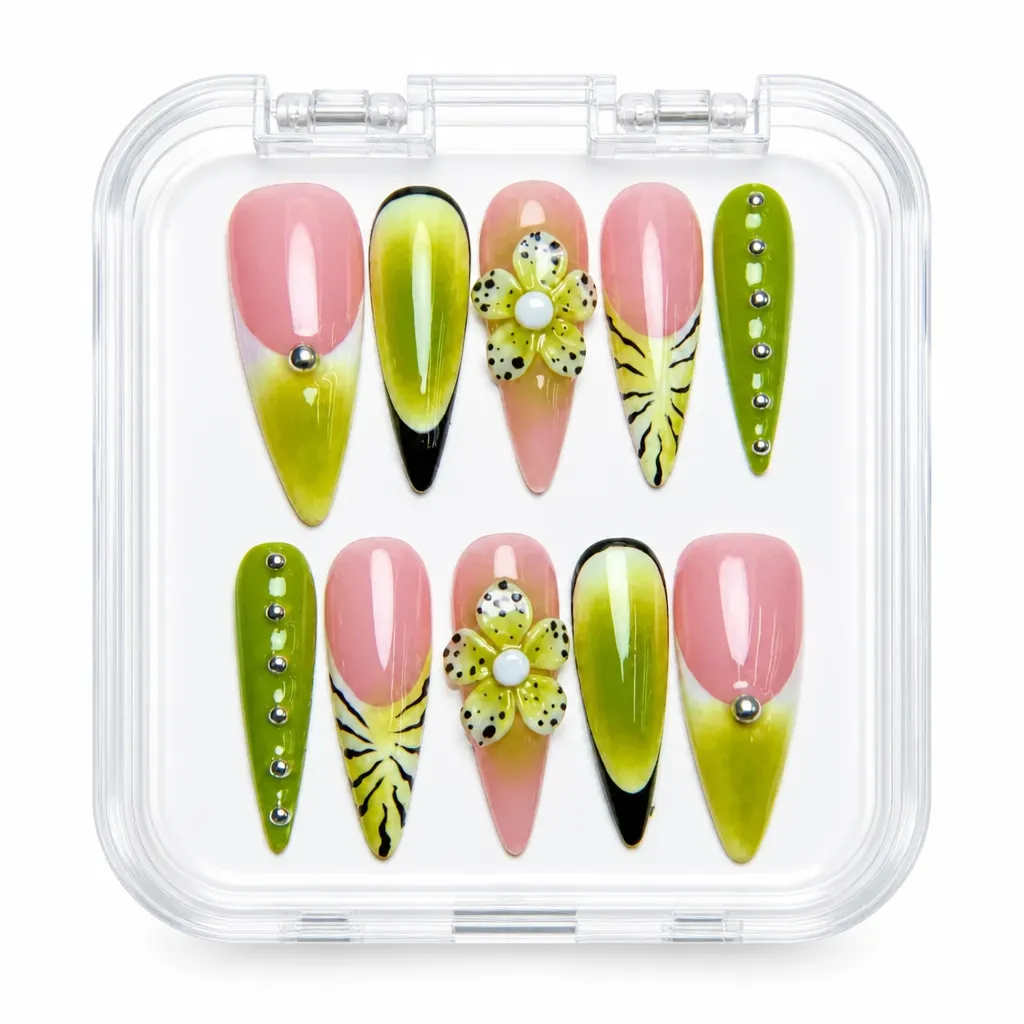 Mauve Botanical Luxe – Xưởng gia công Nailbox Sỉ thủ công