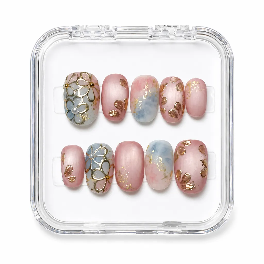 Mermaid Blush – Xưởng gia công Nailbox Sỉ thủ công