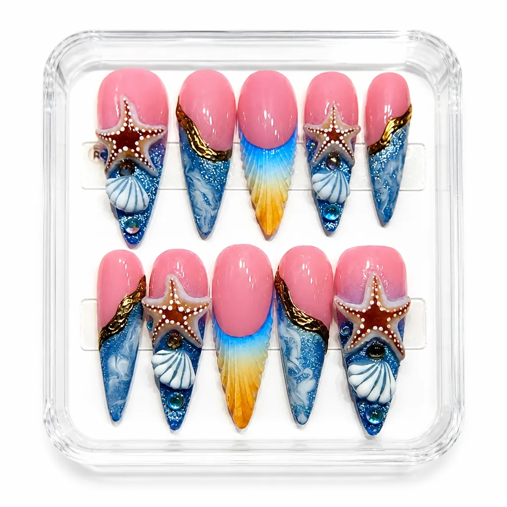 Mermaid Pearl – Xưởng gia công Nailbox Sỉ thủ công