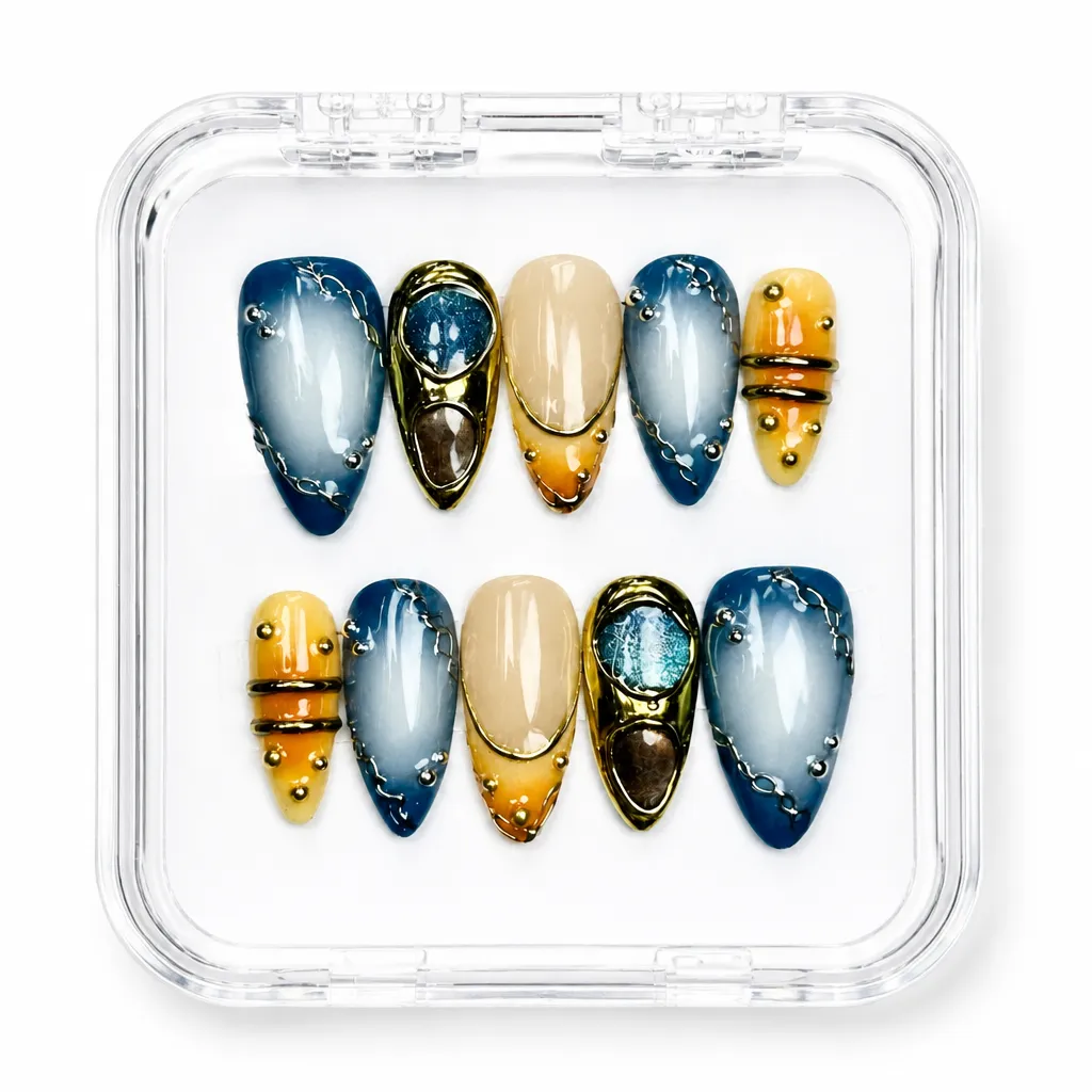Midnight Sun Gleam – Xưởng gia công Nailbox Sỉ thủ công