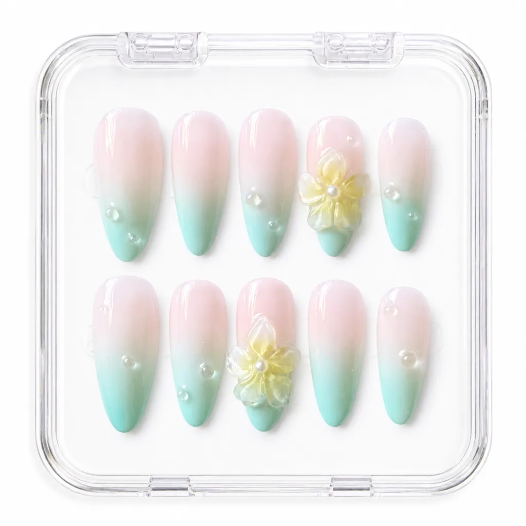 Mint Blossom Dew – Xưởng gia công Nailbox Sỉ thủ công