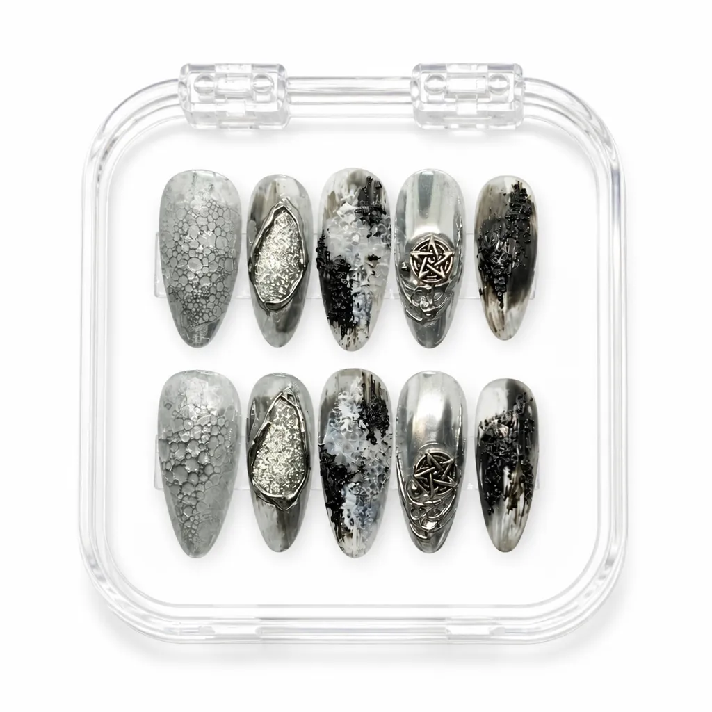 Mystic Alchemy Chrome – Xưởng gia công Nailbox Sỉ thủ công