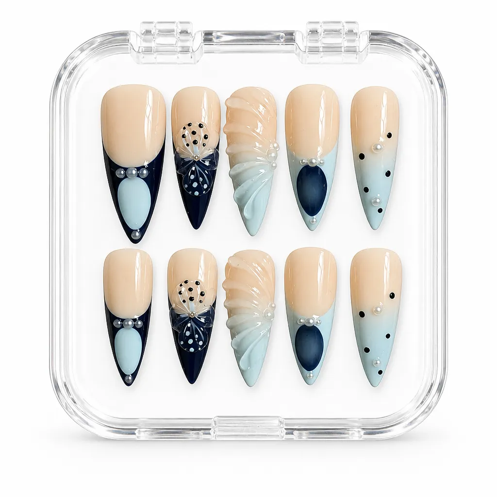 Mystical Monarch Wings – Xưởng gia công Nailbox Sỉ thủ công