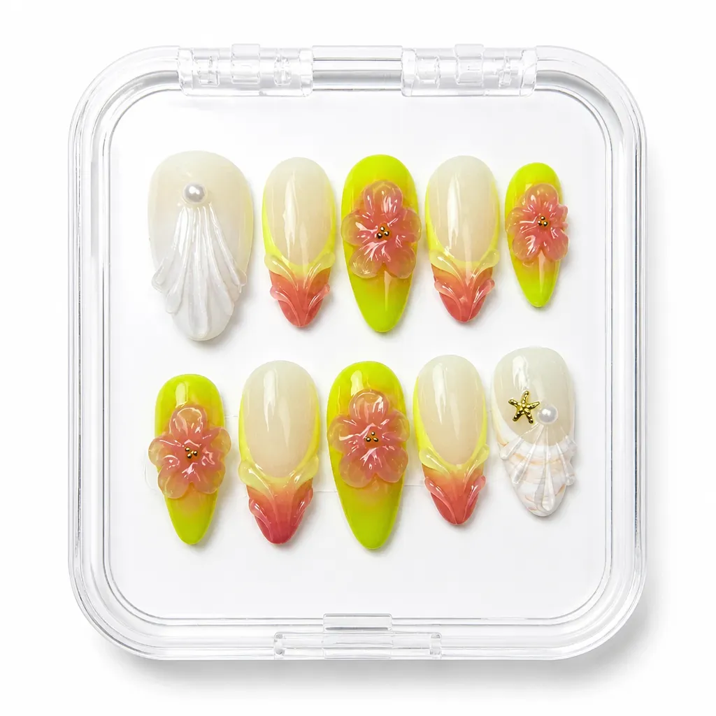 Nude Botanical Radiance – Xưởng gia công Nailbox Sỉ thủ công