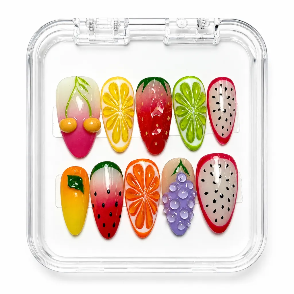 Nude Fruit Fusion – Xưởng gia công Nailbox Sỉ thủ công
