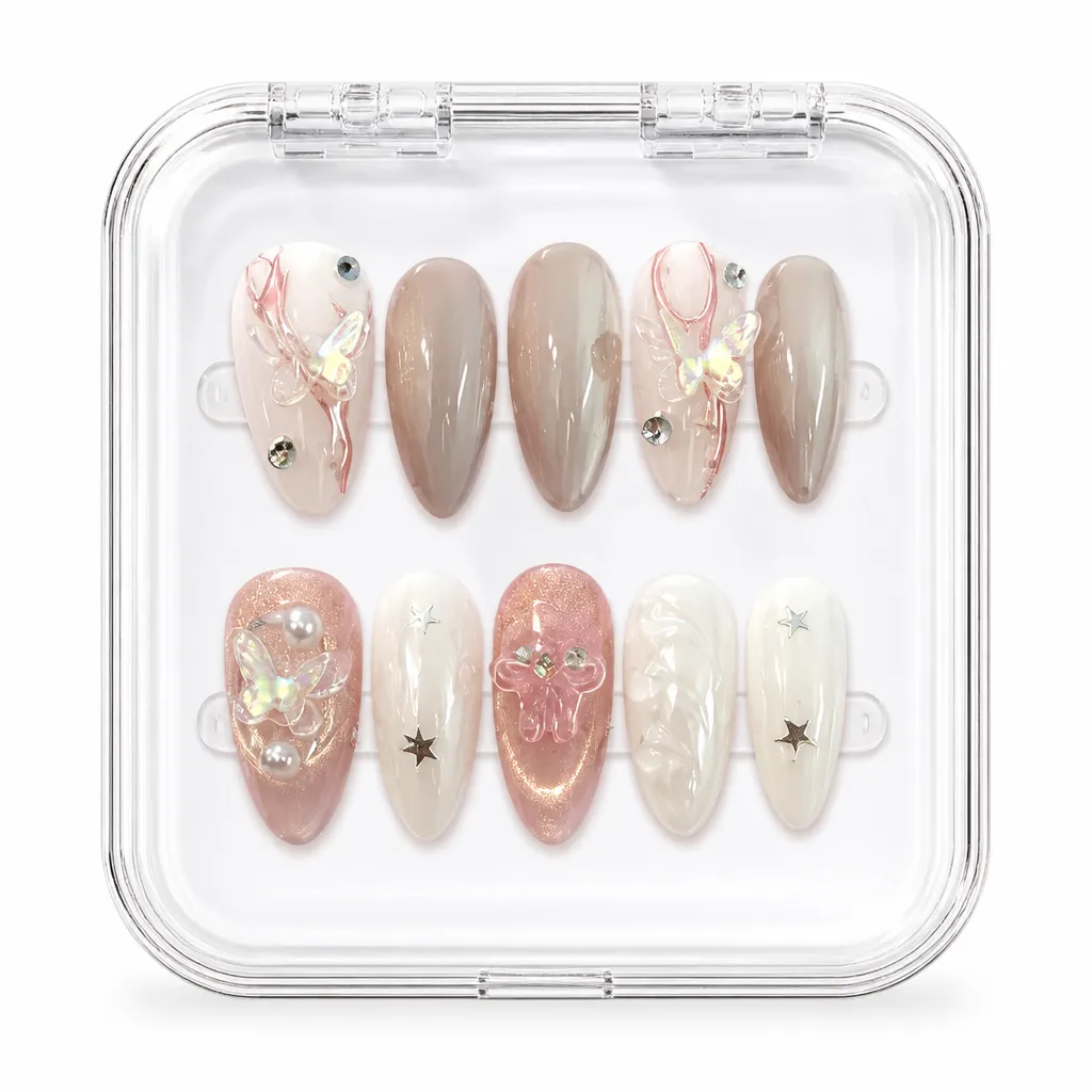 Nude Rose Garden – Xưởng gia công Nailbox Sỉ thủ công