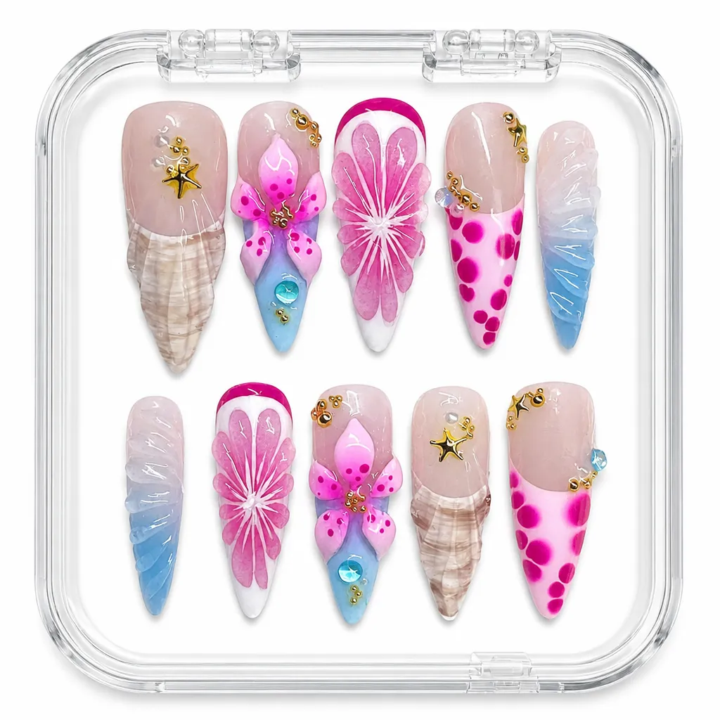 Ocean Blossom – Xưởng gia công Nailbox Sỉ thủ công