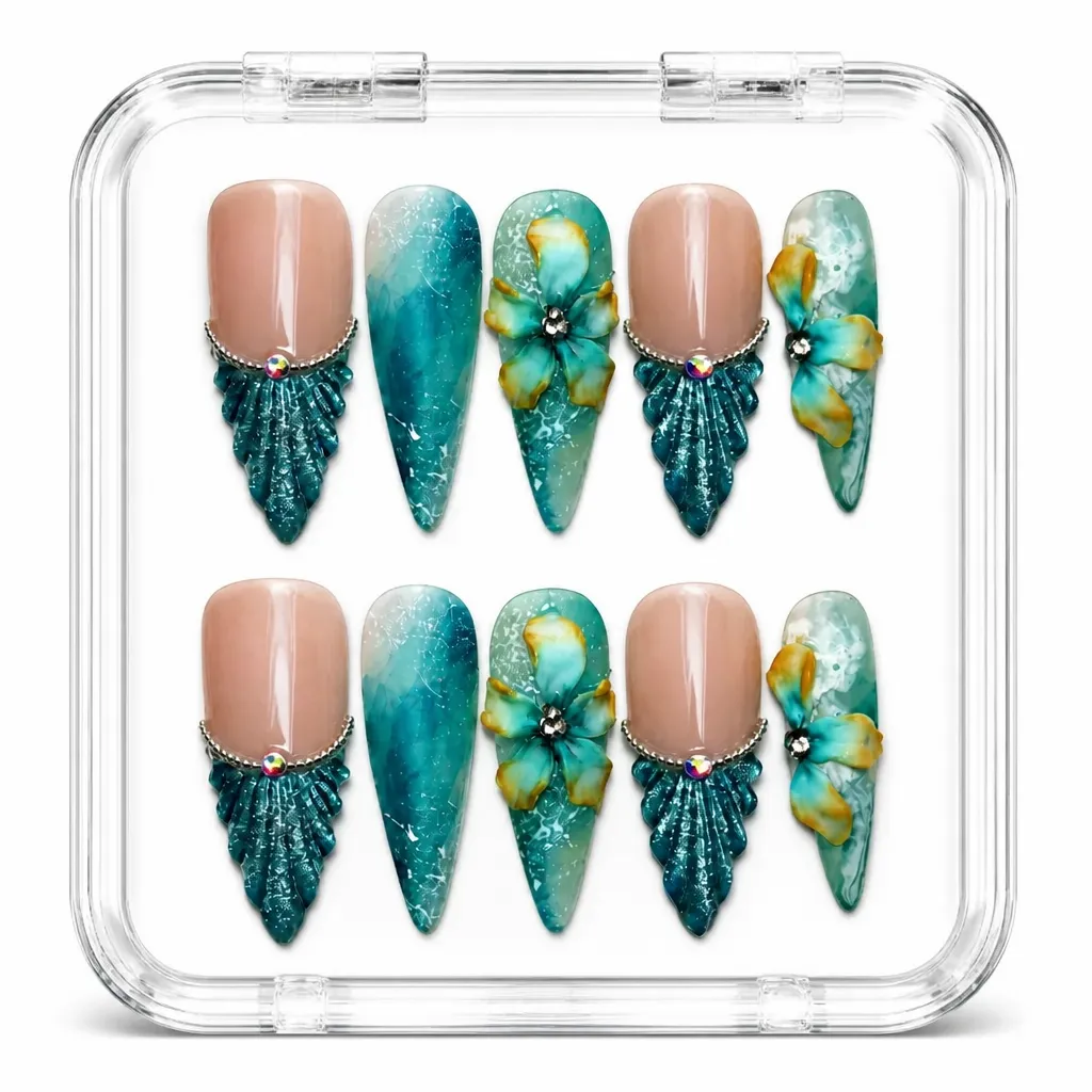 Ocean Breeze Coffin – Xưởng gia công Nailbox Sỉ thủ công