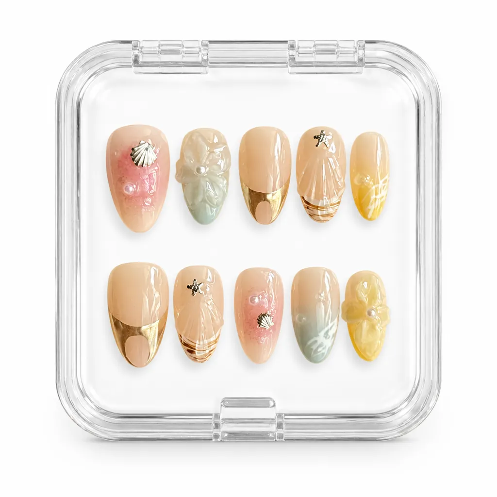 Ocean Pearl Shell – Xưởng gia công Nailbox Sỉ thủ công
