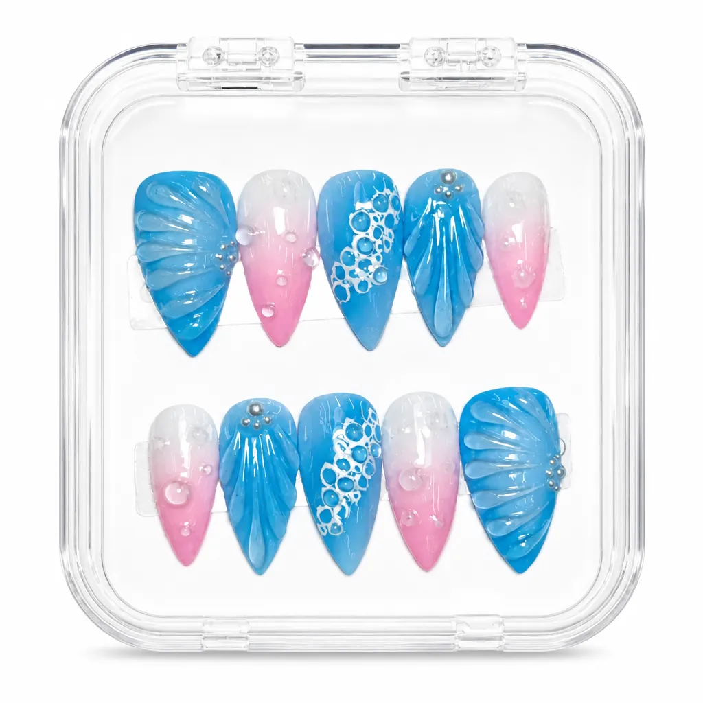 Ocean Reverie – Xưởng gia công Nailbox Sỉ thủ công