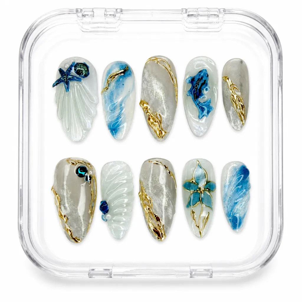 Ocean Shell – Xưởng gia công Nailbox Sỉ thủ công
